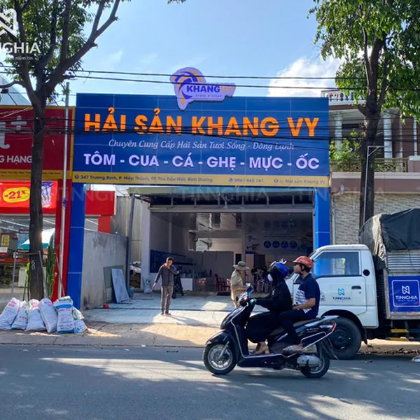 ỐP ALU BẢNG HIỆU DĨ AN | Thi Công Mặt Dựng Alu Quảng Cáo