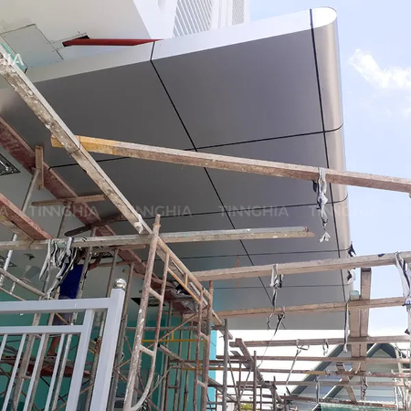 ỐP ALU MÁI ĐÓN BÌNH DƯƠNG | ALU ỐP CỔNG CHÀO, BẢNG QUẢNG CÁO ĐẸP