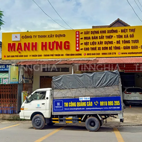 LÀM BIỂN HIỆU ALU CHỮ NỔI DĨ AN | CHỮ NỔI ĐI LED THEO YÊU CẦU