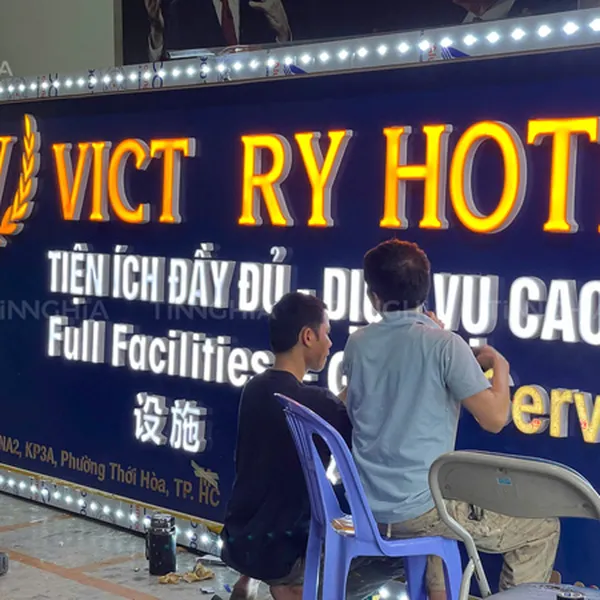 THI CÔNG BIỂN QUẢNG CÁO TPHCM | BẢNG ALU QUẢNG CÁO CHỮ NỔI