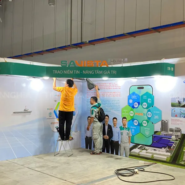 THI CÔNG GIAN HÀNG TRIỂN LÃM BÌNH DƯƠNG