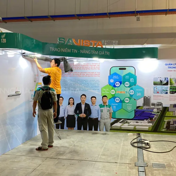 THI CÔNG GIAN HÀNG TRIỂN LÃM BÌNH DƯƠNG