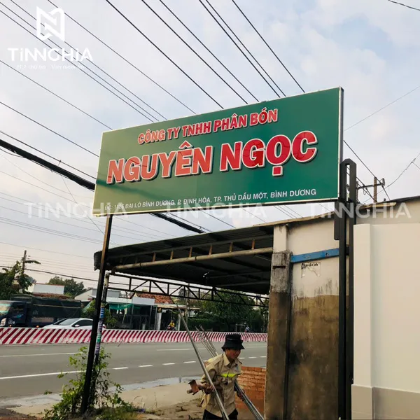THI CÔNG QUẢNG CÁO BÌNH DƯƠNG | BẢNG HIỆU ALU, BẢNG INOX, BẢNG MICA