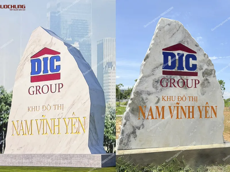 Vì Sao Nhiều Tập Đoàn Lớn Như DIC Chọn Biển Hiệu Đá Tự Nhiên Cho Văn Phòng?