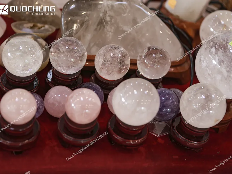 Địa Chỉ Mua Quả Cầu Đá Thạch Anh Trắng Tại Miền Nam Uy Tín
