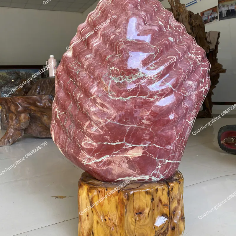 Núi Đá Serpentine Tím 60kg