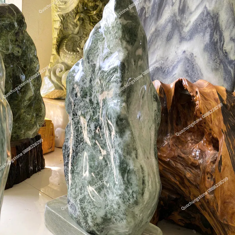 Núi Đá Serpentine Xanh 75kg