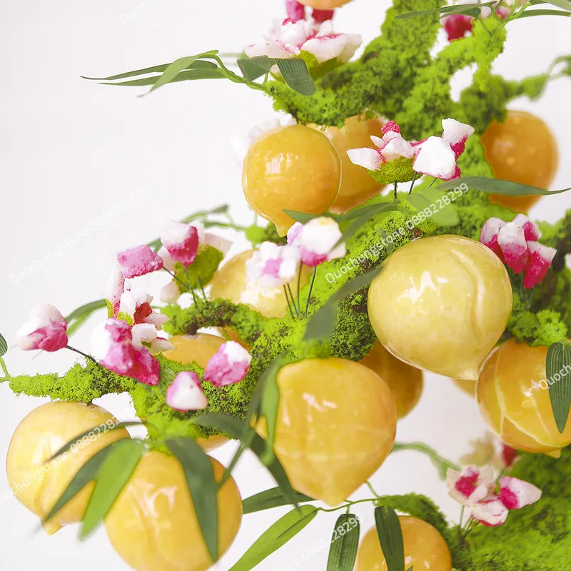 Cây Đào Ngọc Hoàng Long – Biểu Tượng Trường Thọ & Phú Quý