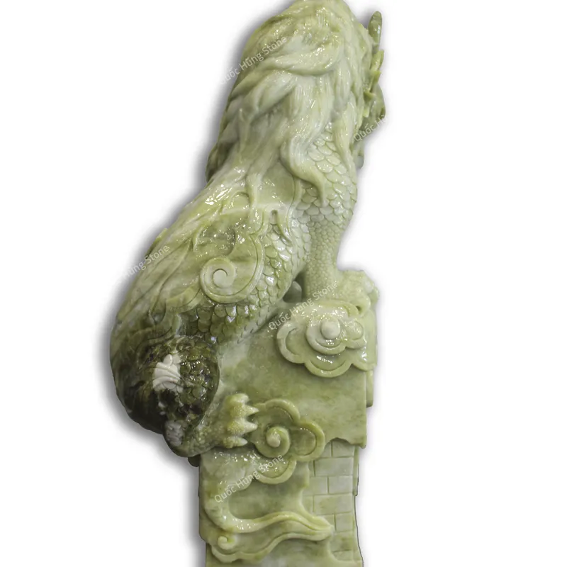 Ấn Kỳ Lân Đá Ngọc Serpentine