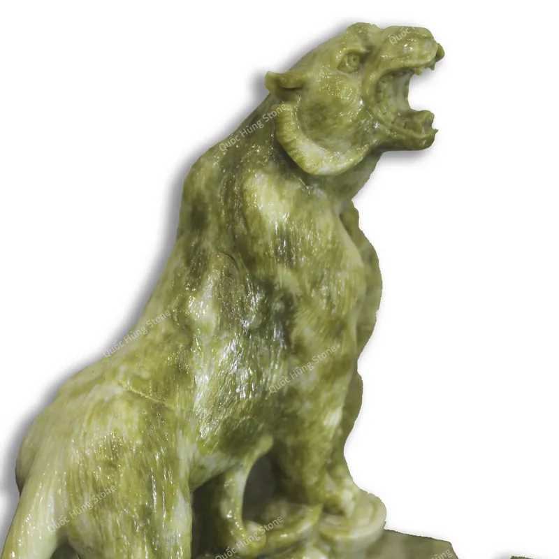 Gạc Tàn Thuốc Hình Hổ Đá Serpentine