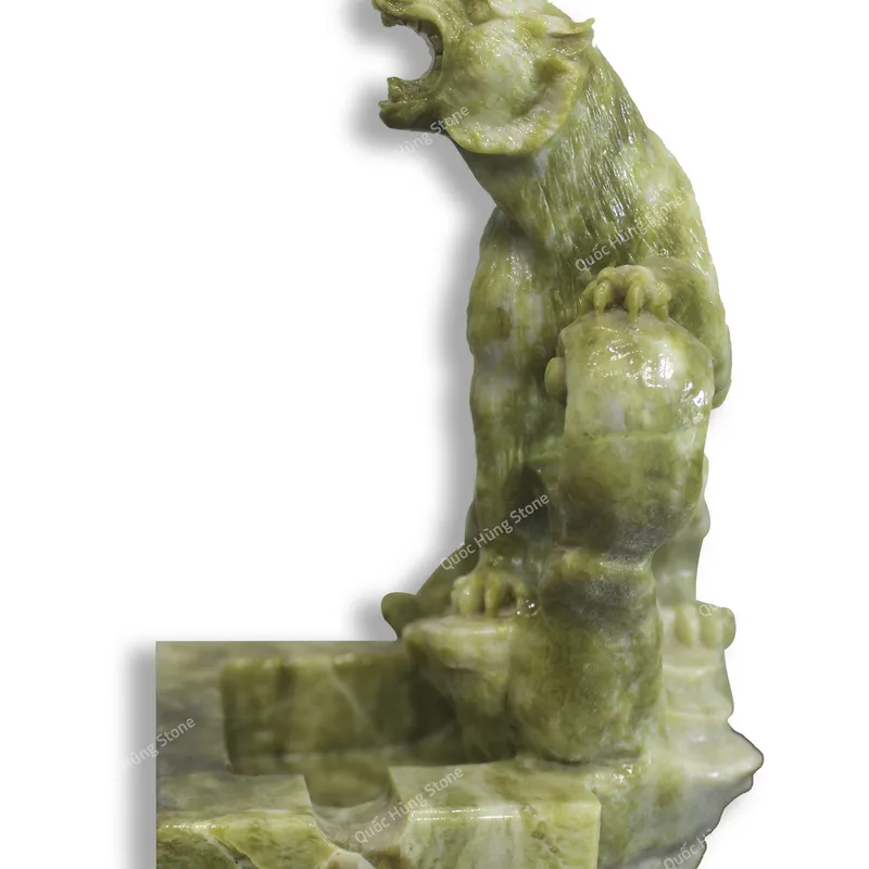 Gạc Tàn Thuốc Hình Hổ Đá Serpentine