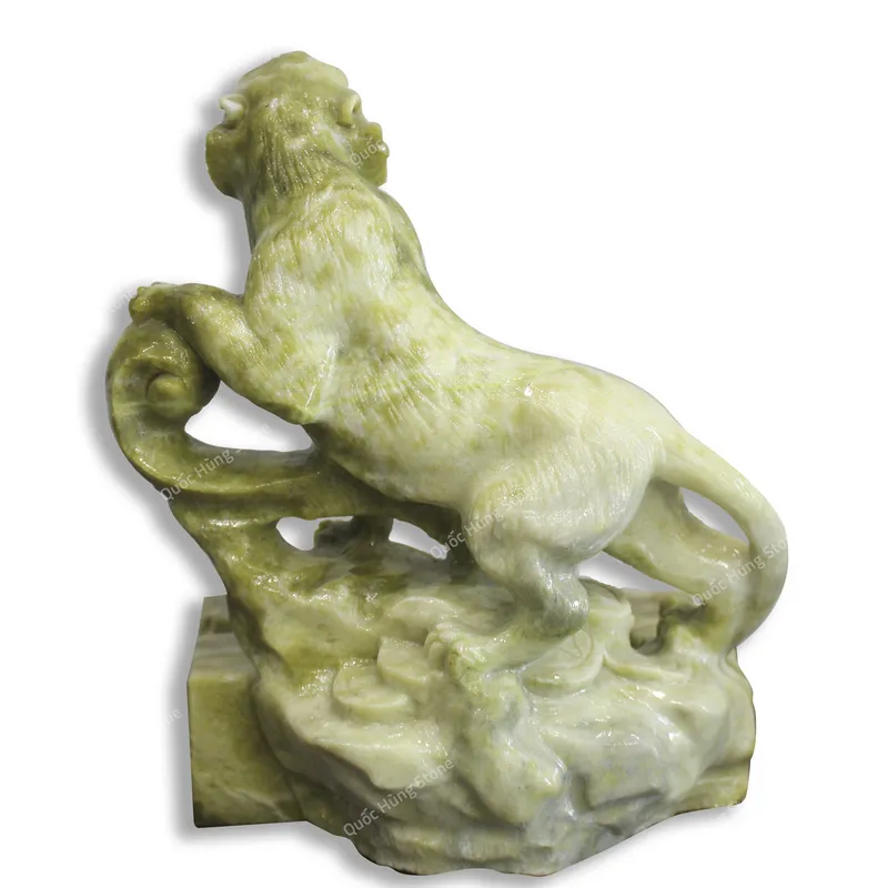Gạc Tàn Thuốc Hình Hổ Đá Serpentine