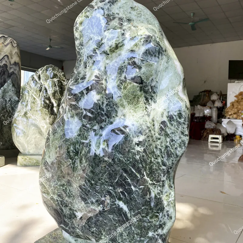 Núi Đá Serpentine Xanh 100kg