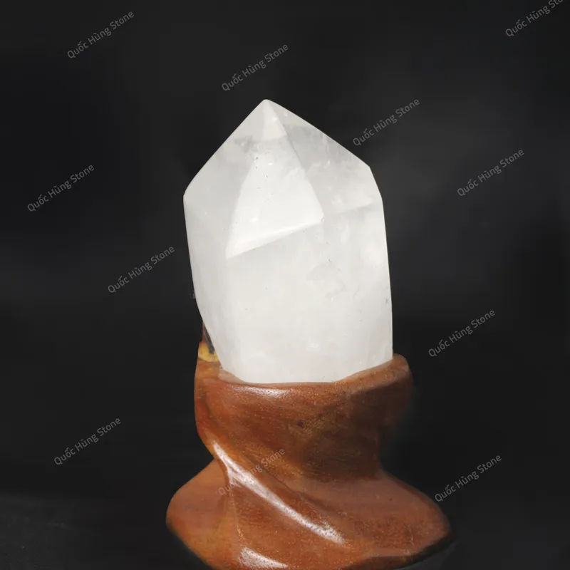 Tinh Thể Đá Thạch Anh Trắng 10x7,5cm