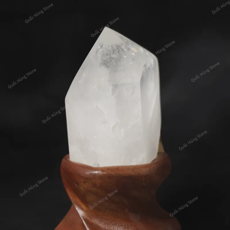 Tinh Thể Đá Thạch Anh Trắng 10x7,5cm