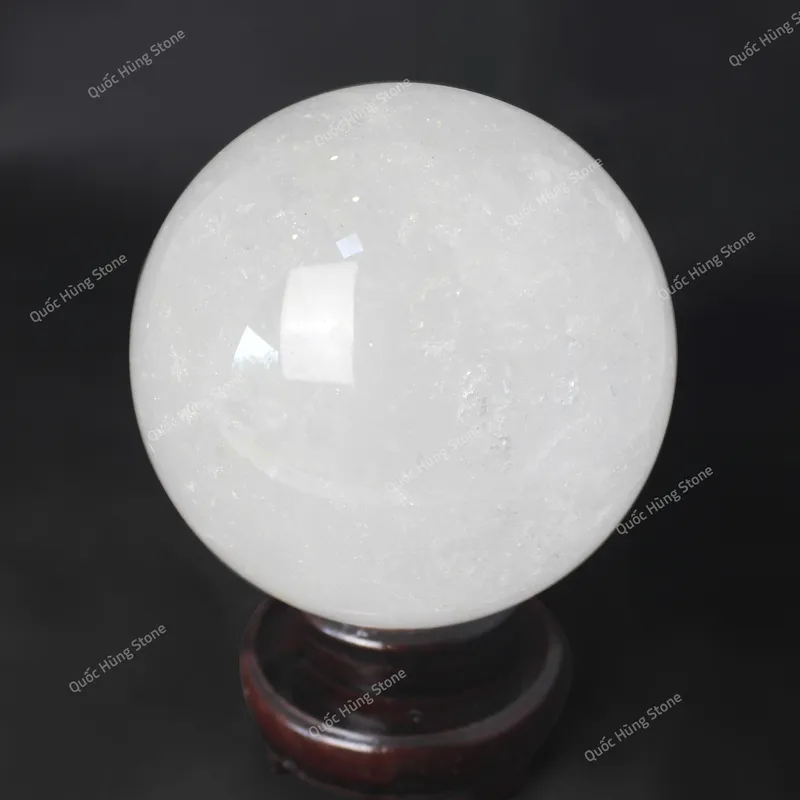  Quả Cầu Thạch Anh Trắng (ĐK 11,2cm)