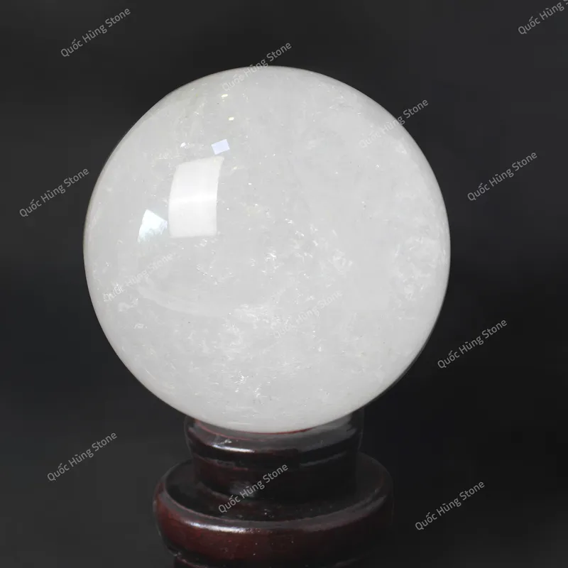  Quả Cầu Thạch Anh Trắng (ĐK 11,2cm)