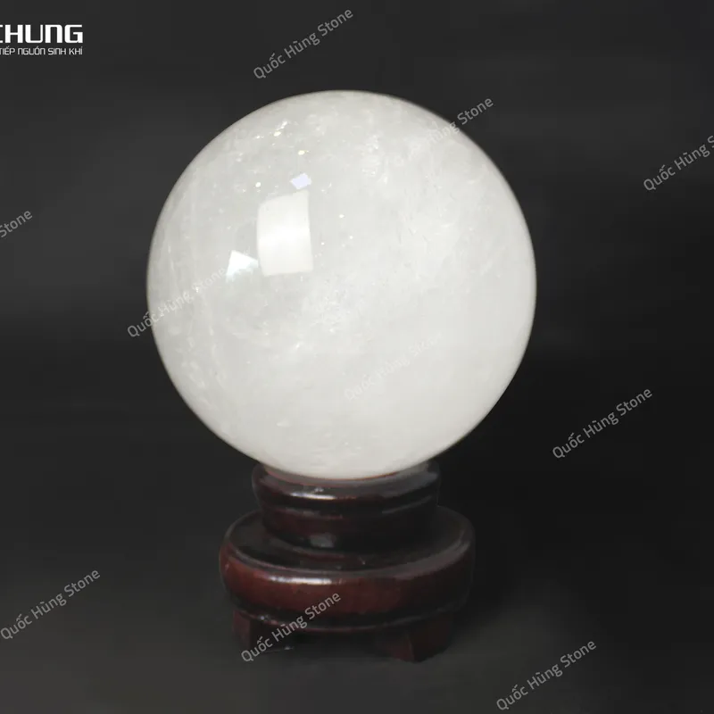  Quả Cầu Thạch Anh Trắng (ĐK 11,2cm)