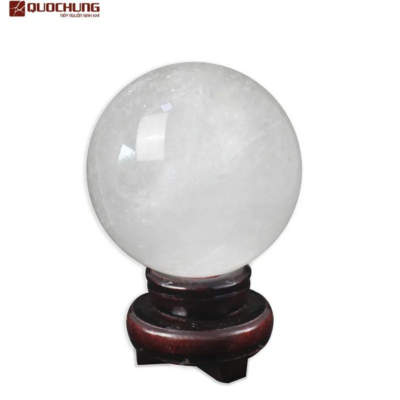  Quả Cầu Thạch Anh Trắng (ĐK 11,2cm)