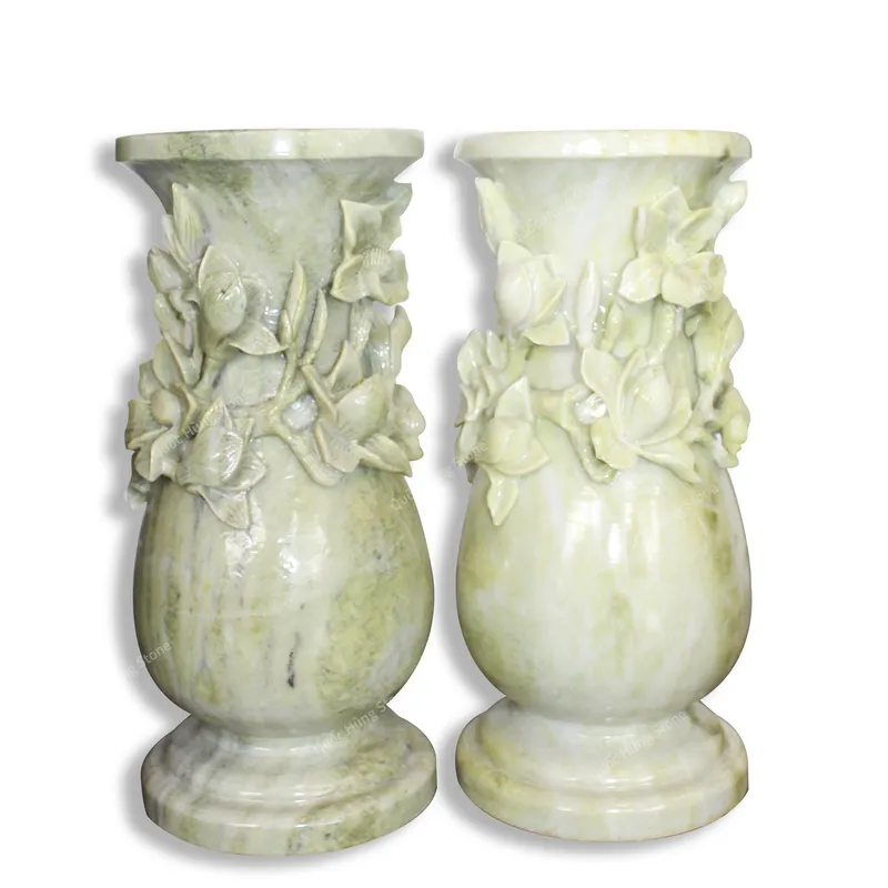 Bình Hoa Đá Serpentine