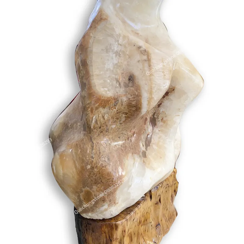 Núi Đá Canxit Vàng 115kg