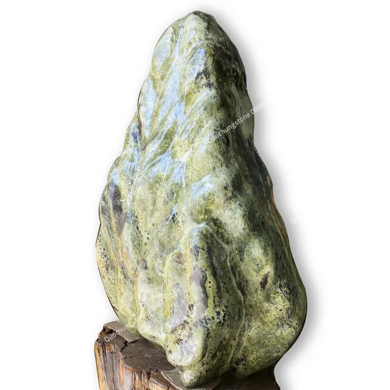 Núi Đá Serpentine Xanh Tự Nhiên 80kg