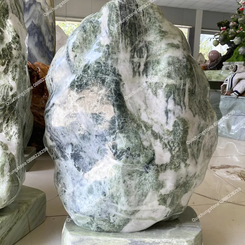 Núi Đá Serpentine Xanh Tự Nhiên 95kg