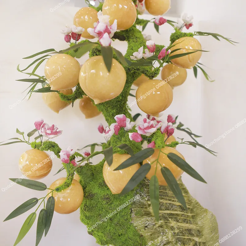 Cây Đào Ngọc Hoàng Long Cao Cấp 18 Quả