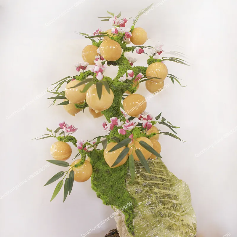 Cây Đào Ngọc Hoàng Long Cao Cấp 18 Quả