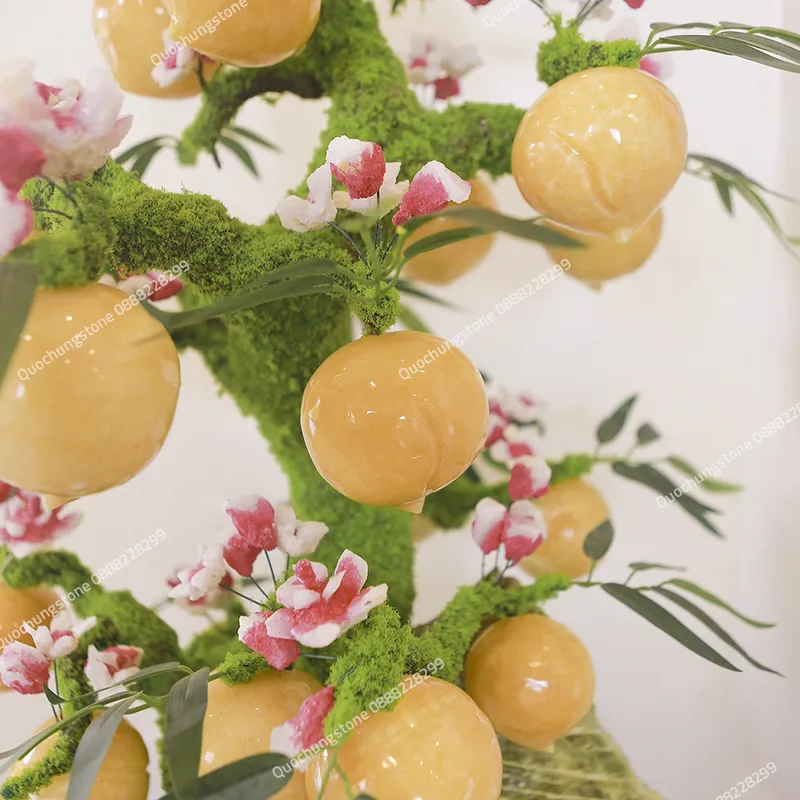 Cây Đào Ngọc Hoàng Long Cao Cấp 18 Quả