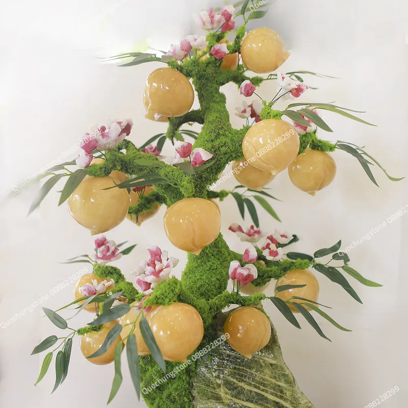 Cây Đào Ngọc Hoàng Long Cao Cấp 18 Quả