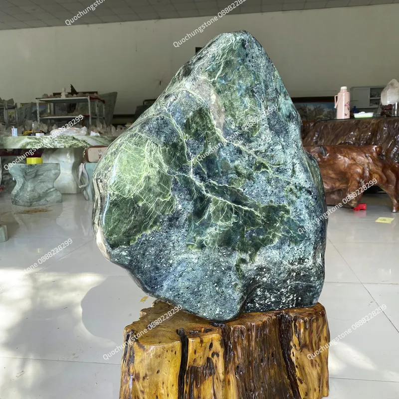 Núi Đá Serpentine Xanh 68kg