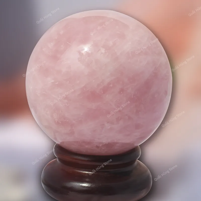 Quả Cầu Thạch Anh Hồng - 3,76kg