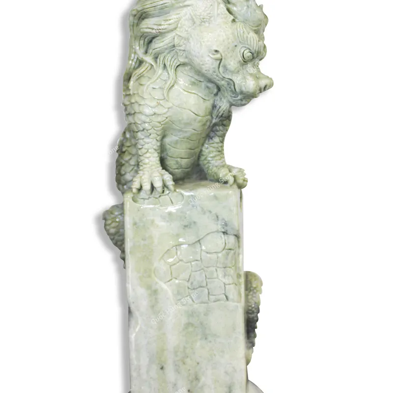 Ấn Kỳ Lân Phong Thủy, Đá Serpentine