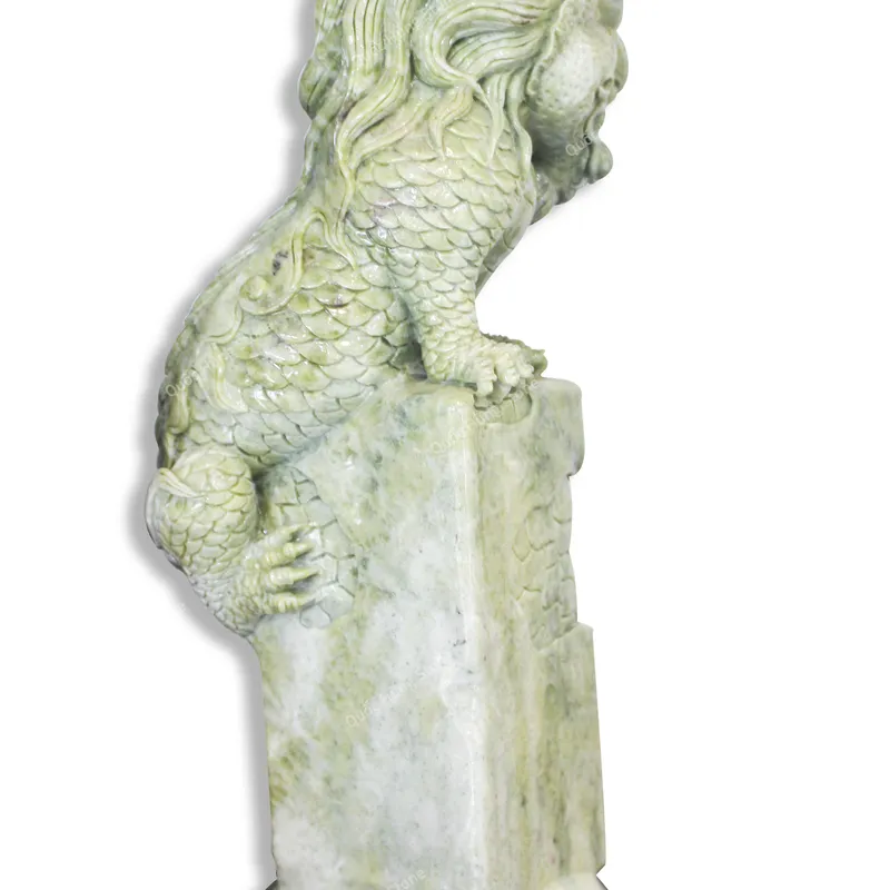 Ấn Kỳ Lân Phong Thủy, Đá Serpentine