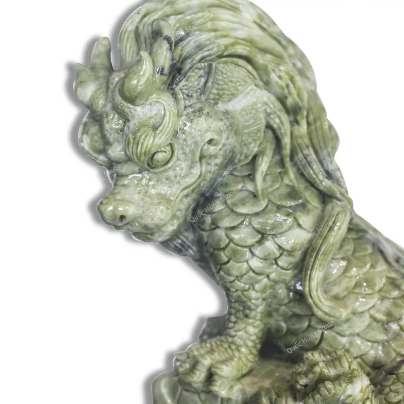 Ấn Kỳ Lân Phong Thủy, Đá Serpentine