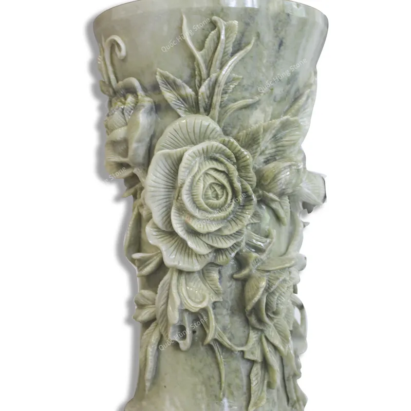 Bình Hoa Phong Thủy, Đá Serpentine