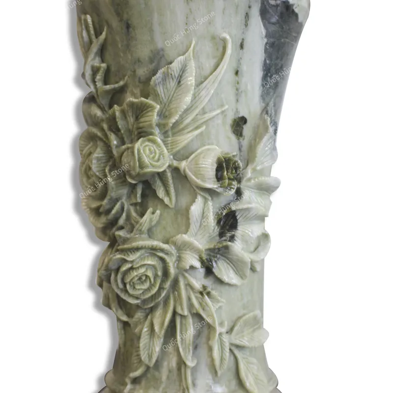 Bình Hoa Phong Thủy, Đá Serpentine