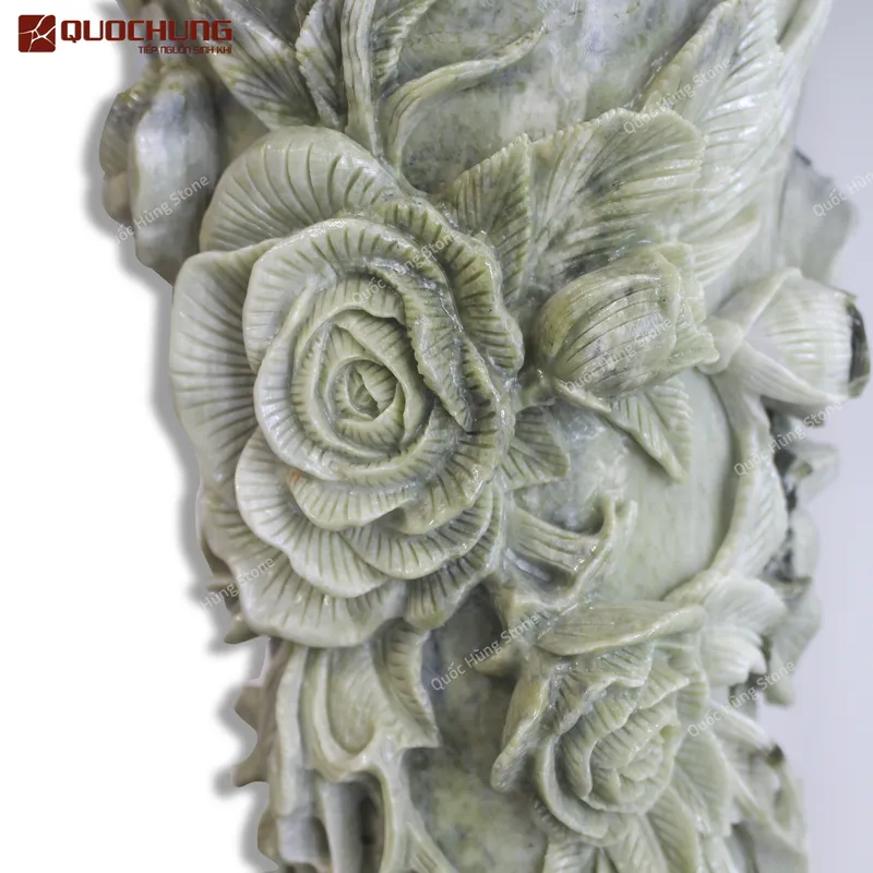 Bình Hoa Phong Thủy, Đá Serpentine