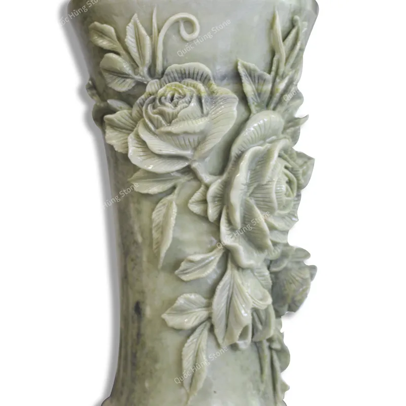 Bình Hoa Phong Thủy, Đá Serpentine