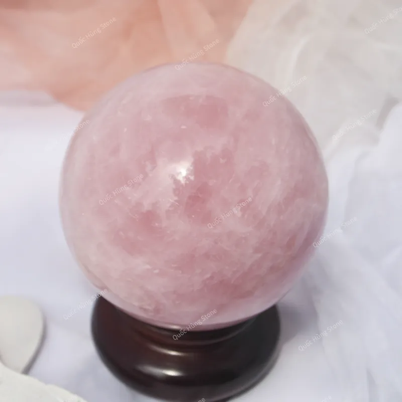 Quả Cầu Thạch Anh Hồng - 3,76kg