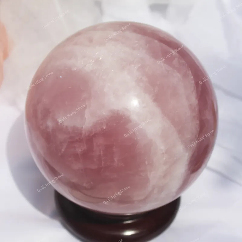 Quả Cầu Thạch Anh Hồng - 4,3kg