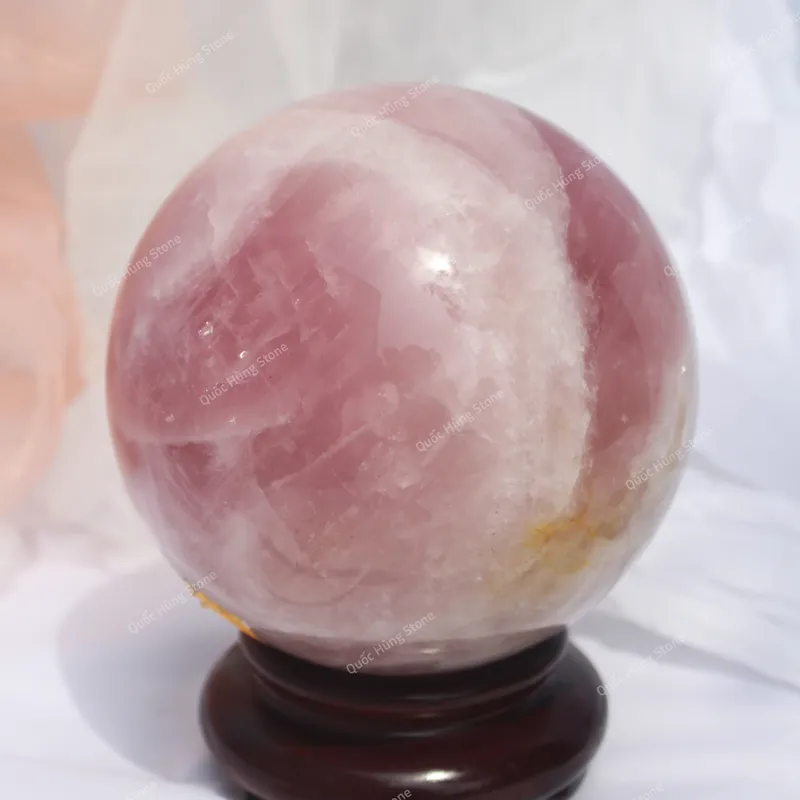 Quả Cầu Thạch Anh Hồng - 4,3kg