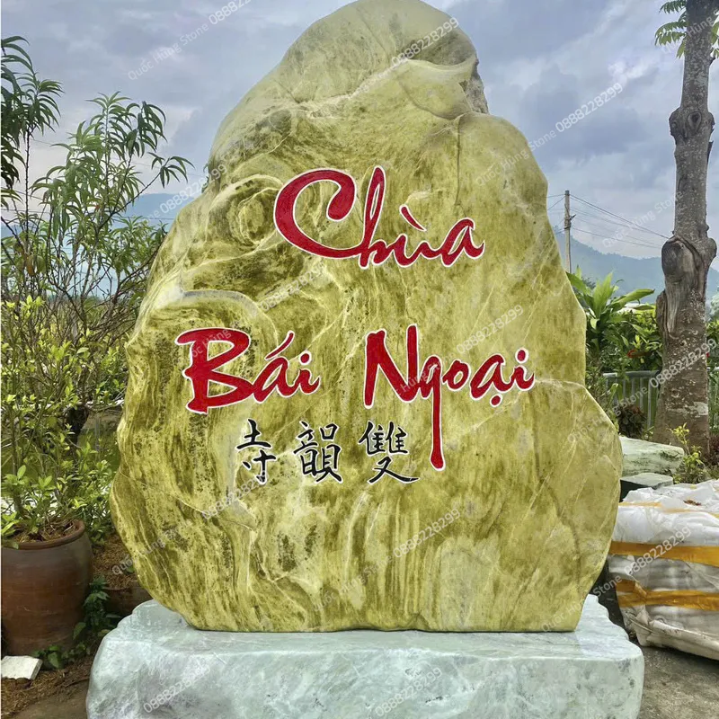 Lý Do Nên Chọn Biển Hiệu Đá Tự Nhiên Cho Doanh Nghiệp Của Bạn