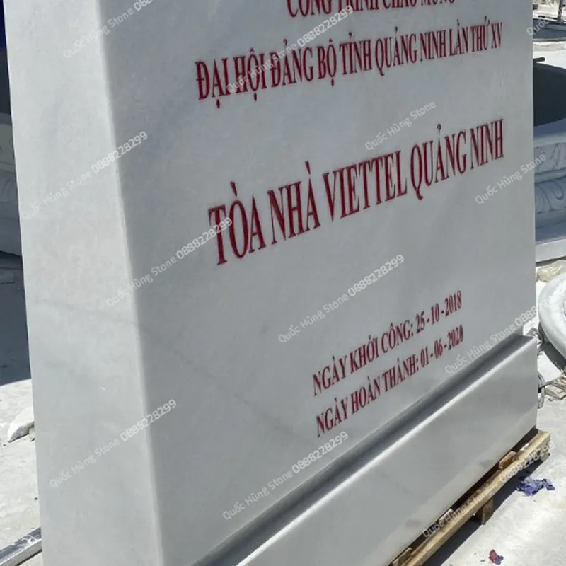 Mẫu Biển Hiệu Công Ty Bằng Đá Tự Nhiên Đẹp và Độc Đáo