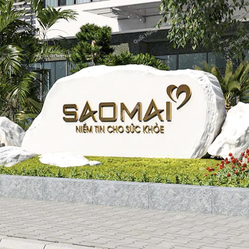 Biển Hiệu Đá Tự Nhiên - Giải Pháp Tối Ưu Cho Thiết Kế Thương Hiệu Doanh Nghiệp