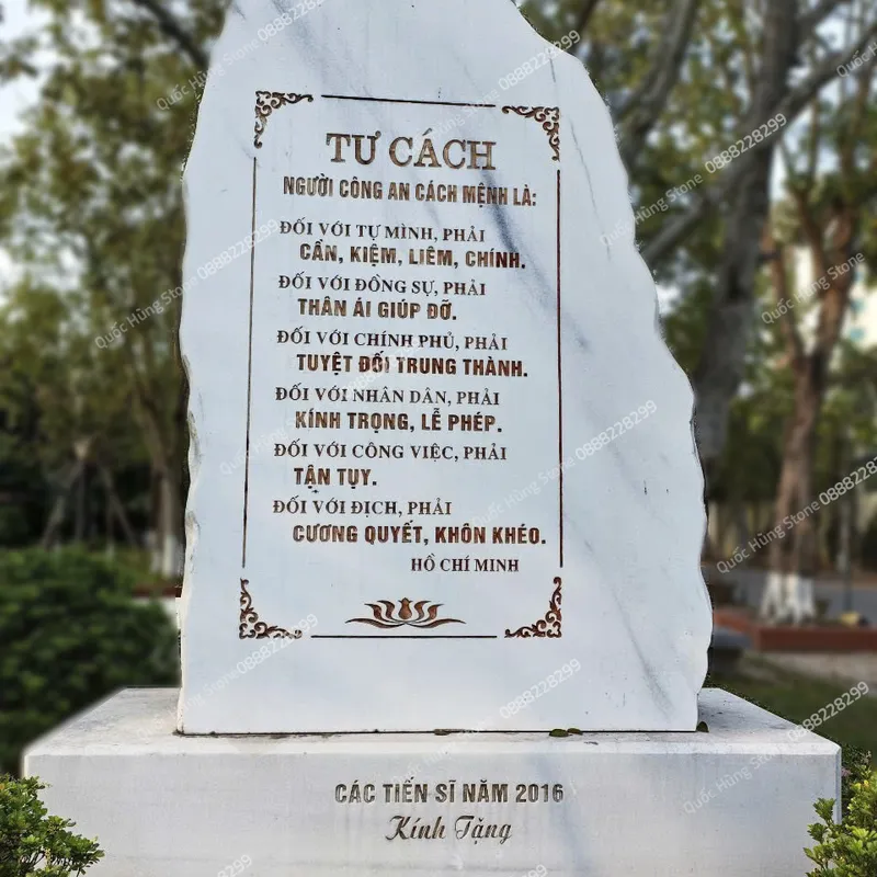 Mẫu Biển Hiệu Công Ty Bằng Đá Tự Nhiên Đẹp và Độc Đáo