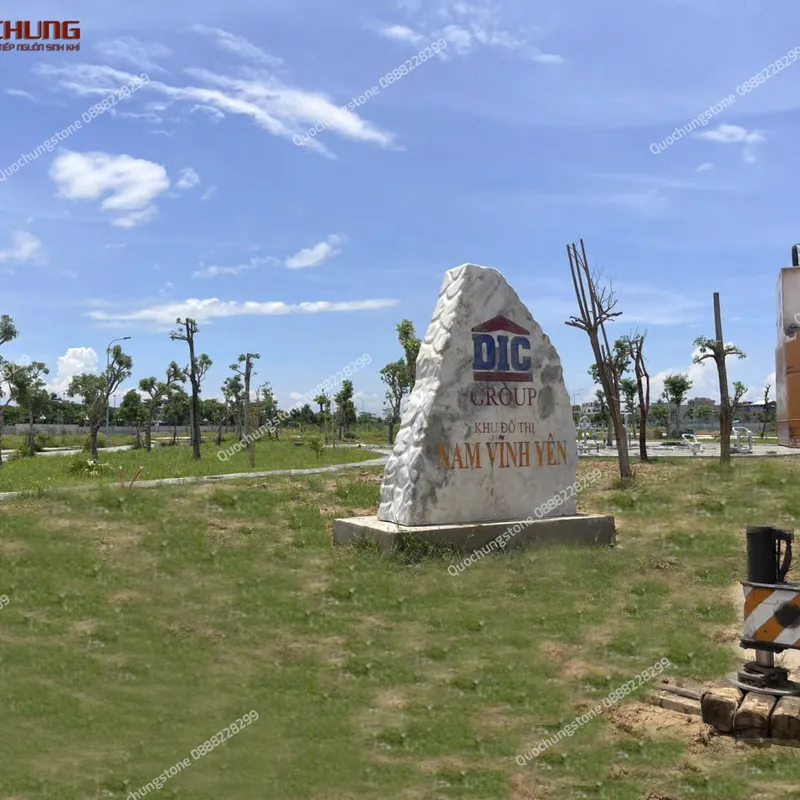 Công Trình Biển Hiệu Đá Tập Đoàn DIC