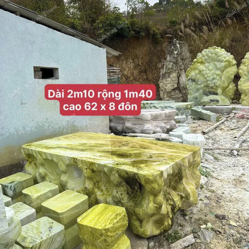 Bộ Bàn Ghế Đá Yên Bái Chất Lượng Cao