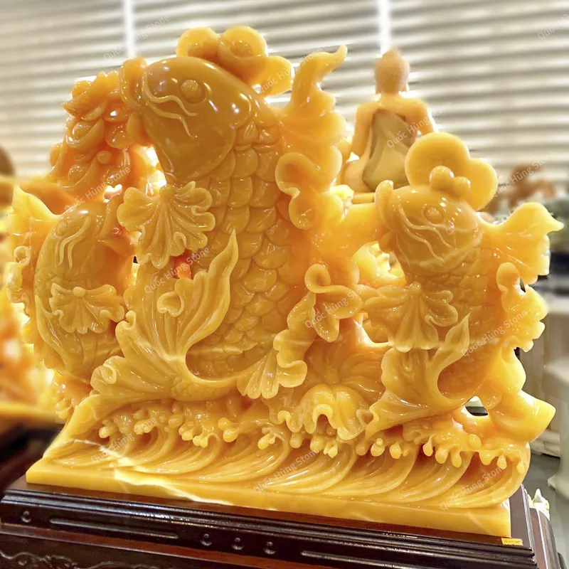 Tác Phẩm Niên Niên Hữu Dư Ngọc Hoàng Long